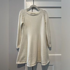 Hope & Henry girls sweater dress, size 5
